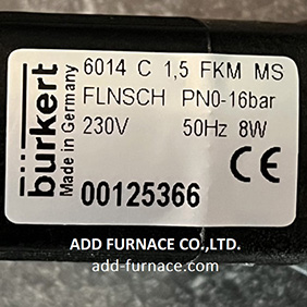 Burkert 6014 C 1,5 FKM MS (230V)